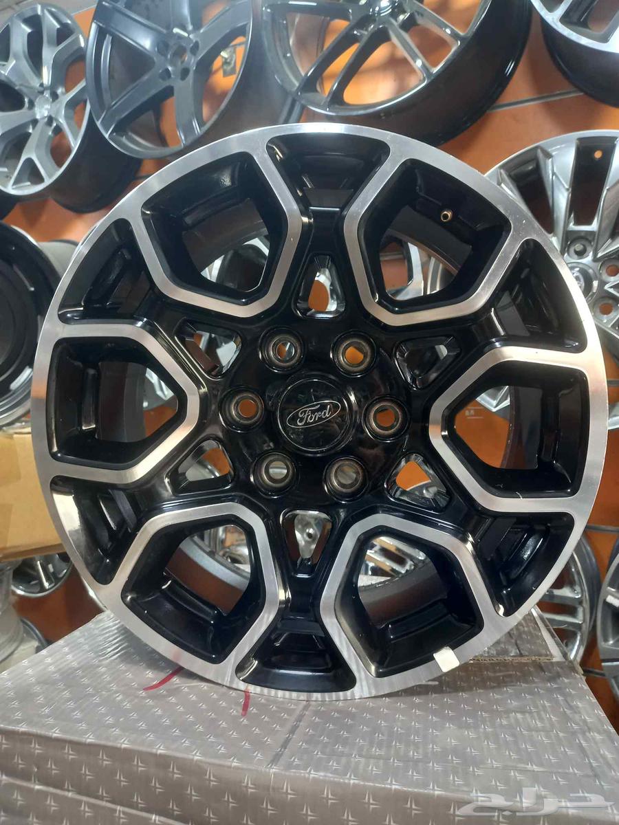 جنوط فورد F150 مقاس 18 اصلي وكاله موديل 202363699268867969110