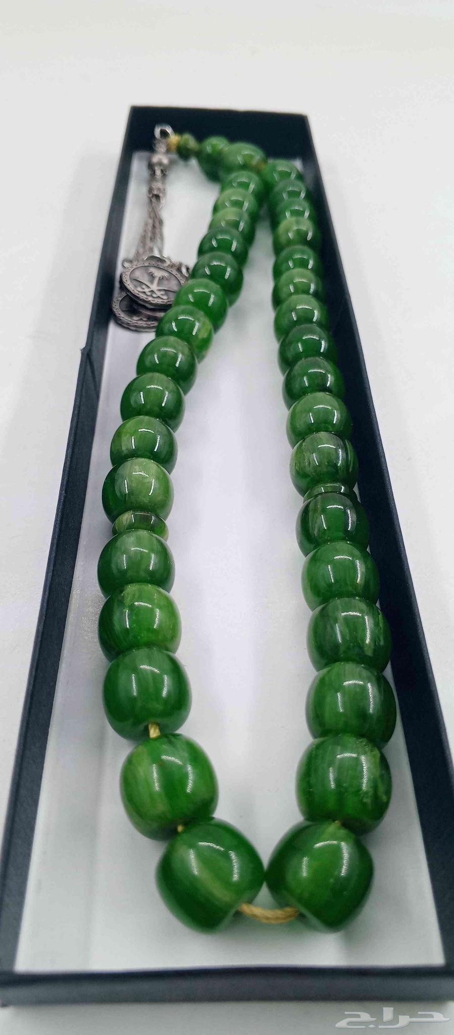 Saudi Arabia royal emblem Fatoran prayer beads. 120 SAR63655807385091110