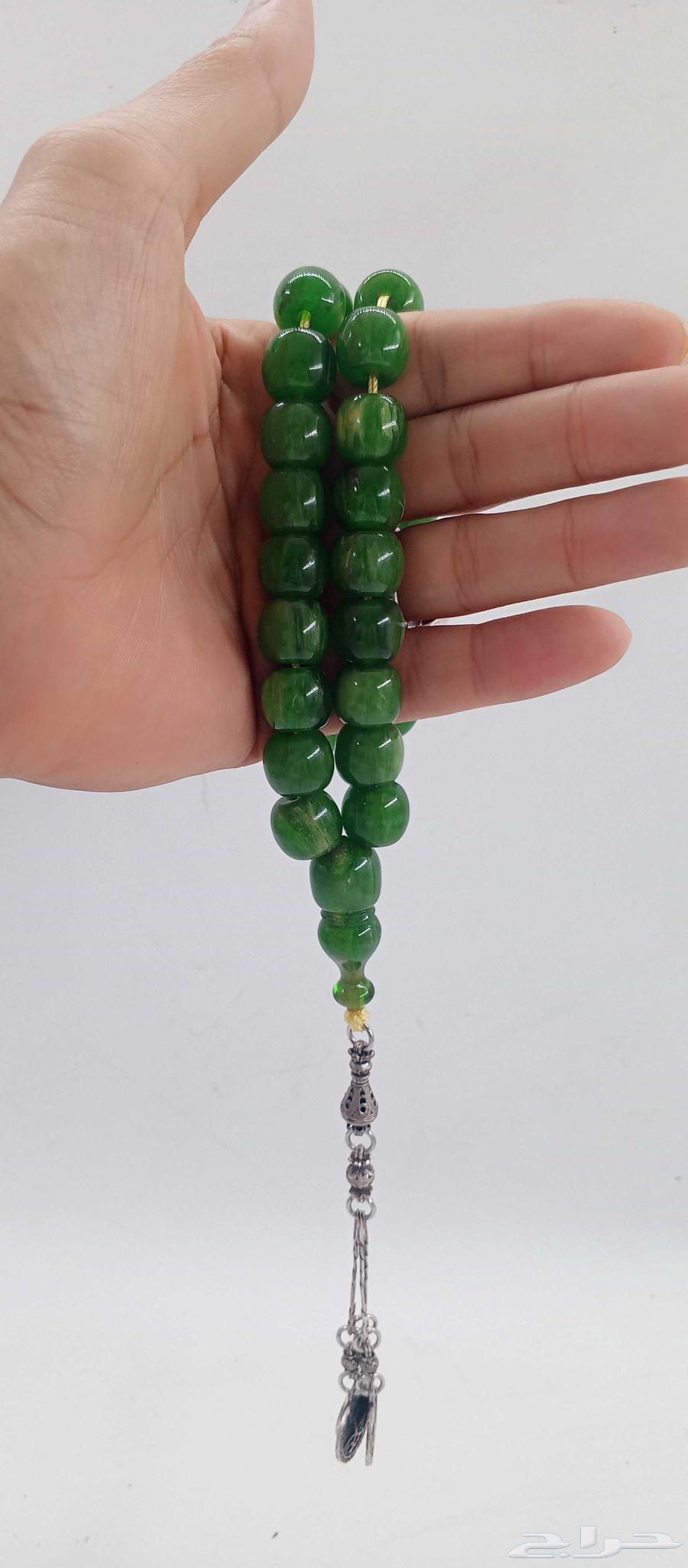 Saudi Arabia royal emblem Fatoran prayer beads. 120 SAR63655807385091112
