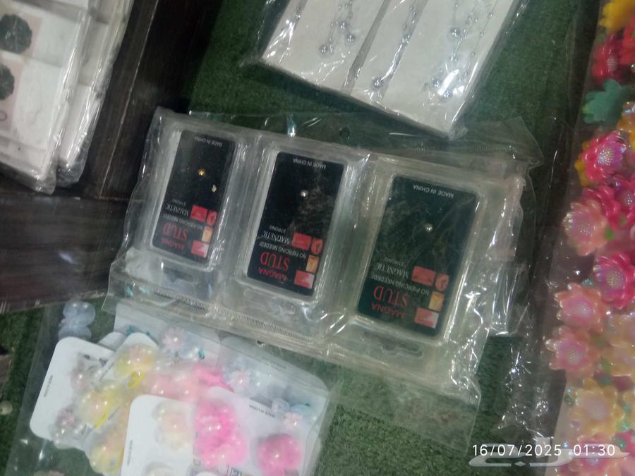 بيعه بكل واطواق وحلقان و ربطات شعر الكميه 2000درزن63655614750339114
