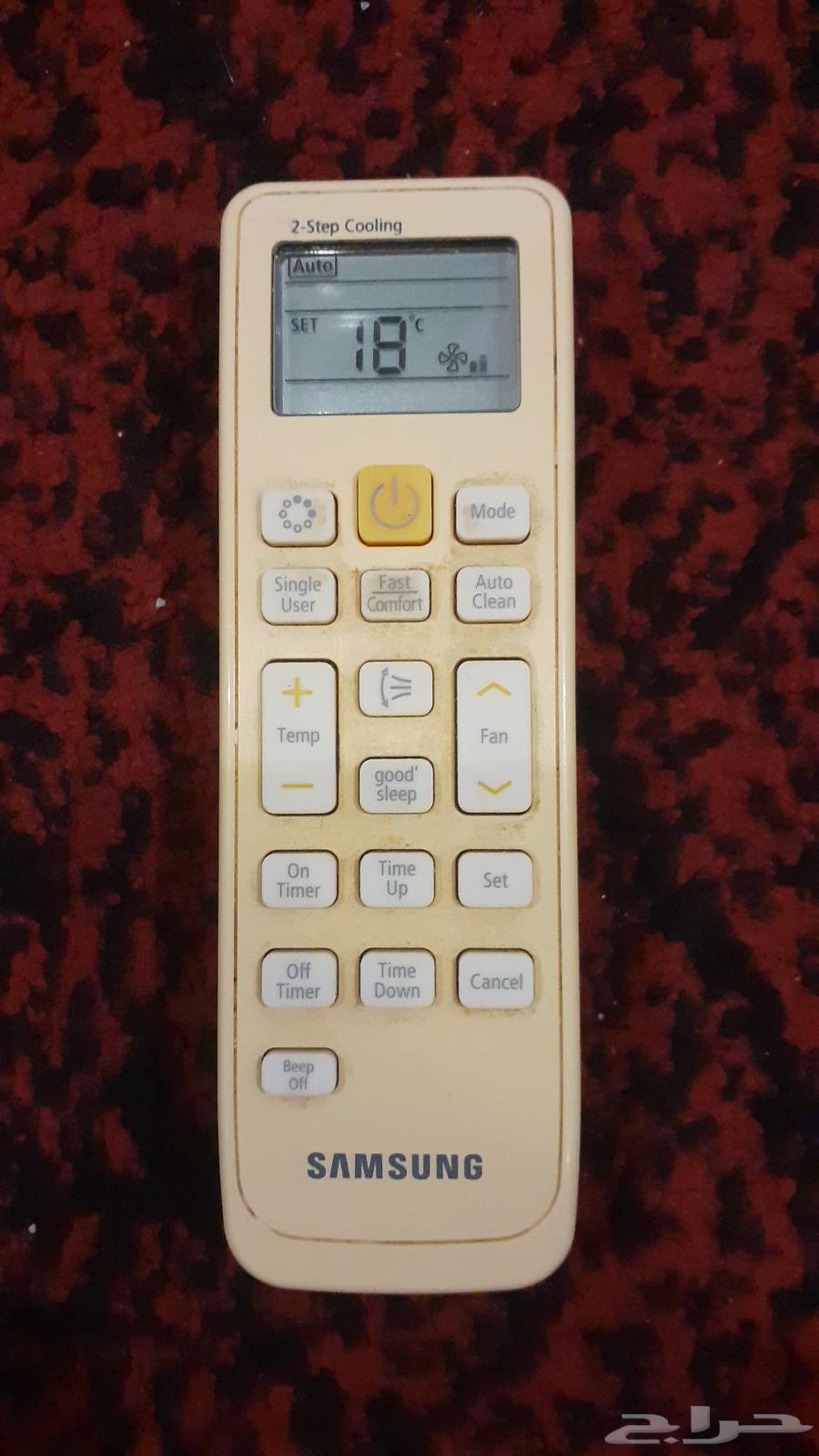 Samsung Air Conditioner Remote63667552611842110