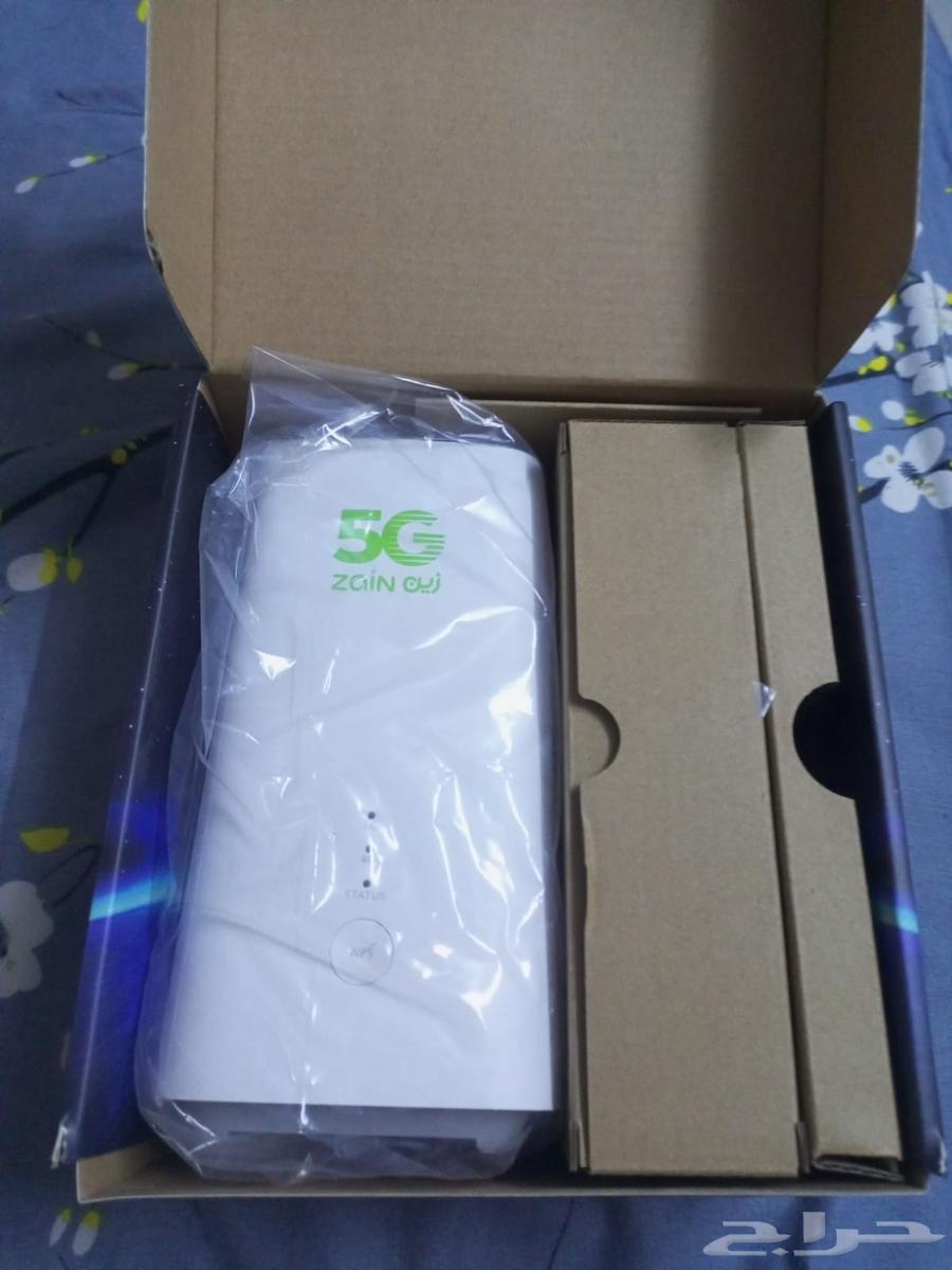 راوتر شبه جديد هواوي من زين 5g ع السوم63667683165442113