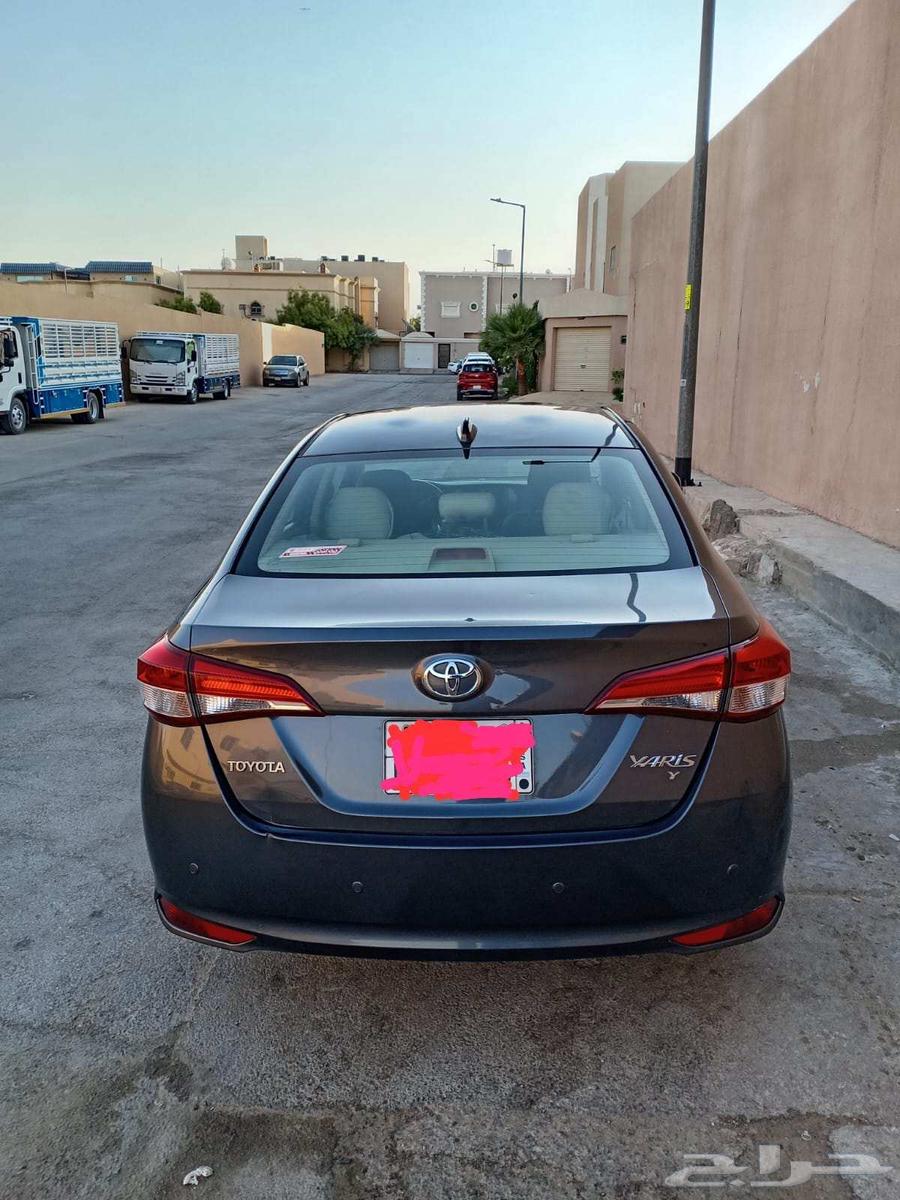 سيارة يارس 2021 للبيع من الوكالة وحالة الوكالة للان63700622021891112