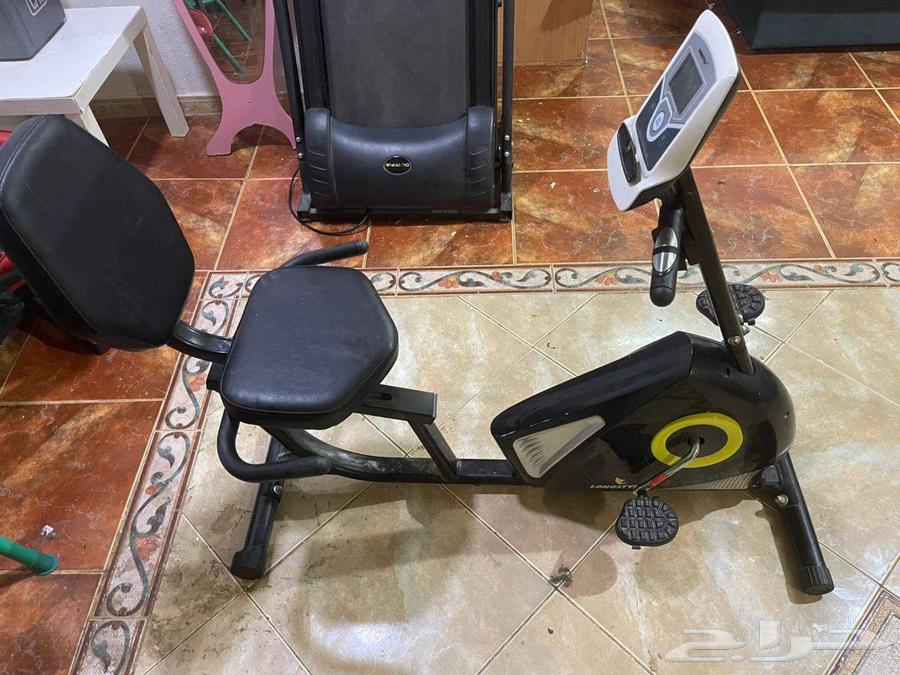 Exercise bike and boxing bag63667681979265114