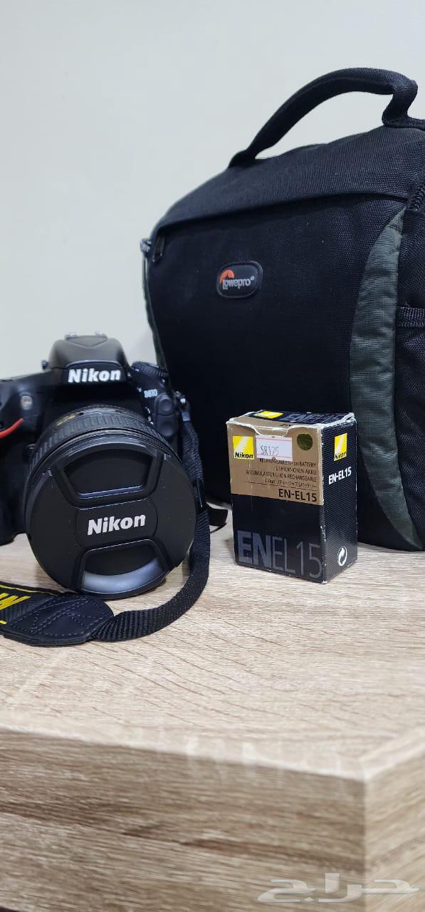 للبيع  كاميرا نيكون D810 مع ملحقات احترافية الكاميرا63667689255041114