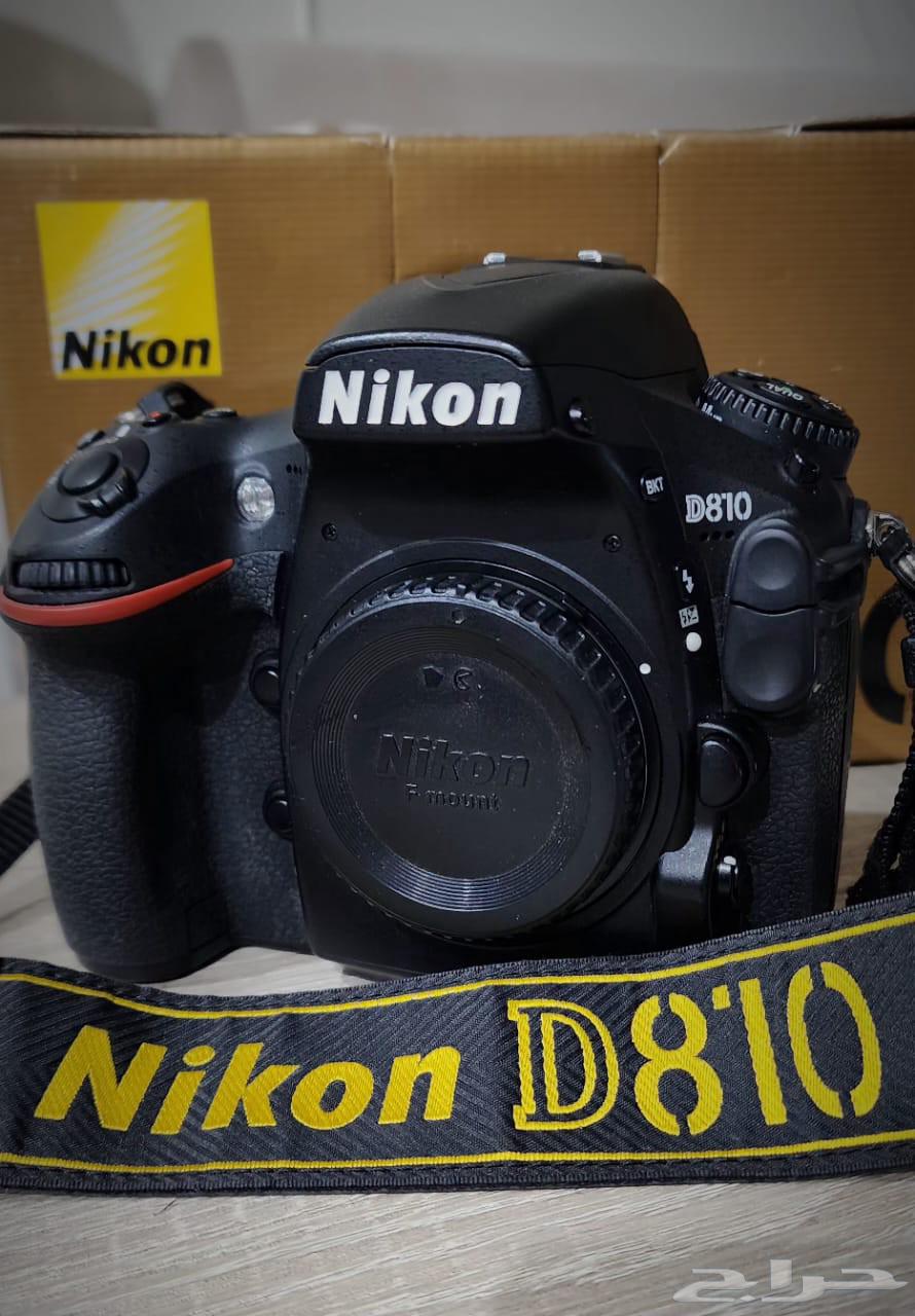 للبيع  كاميرا نيكون D810 مع ملحقات احترافية الكاميرا63667689255041112
