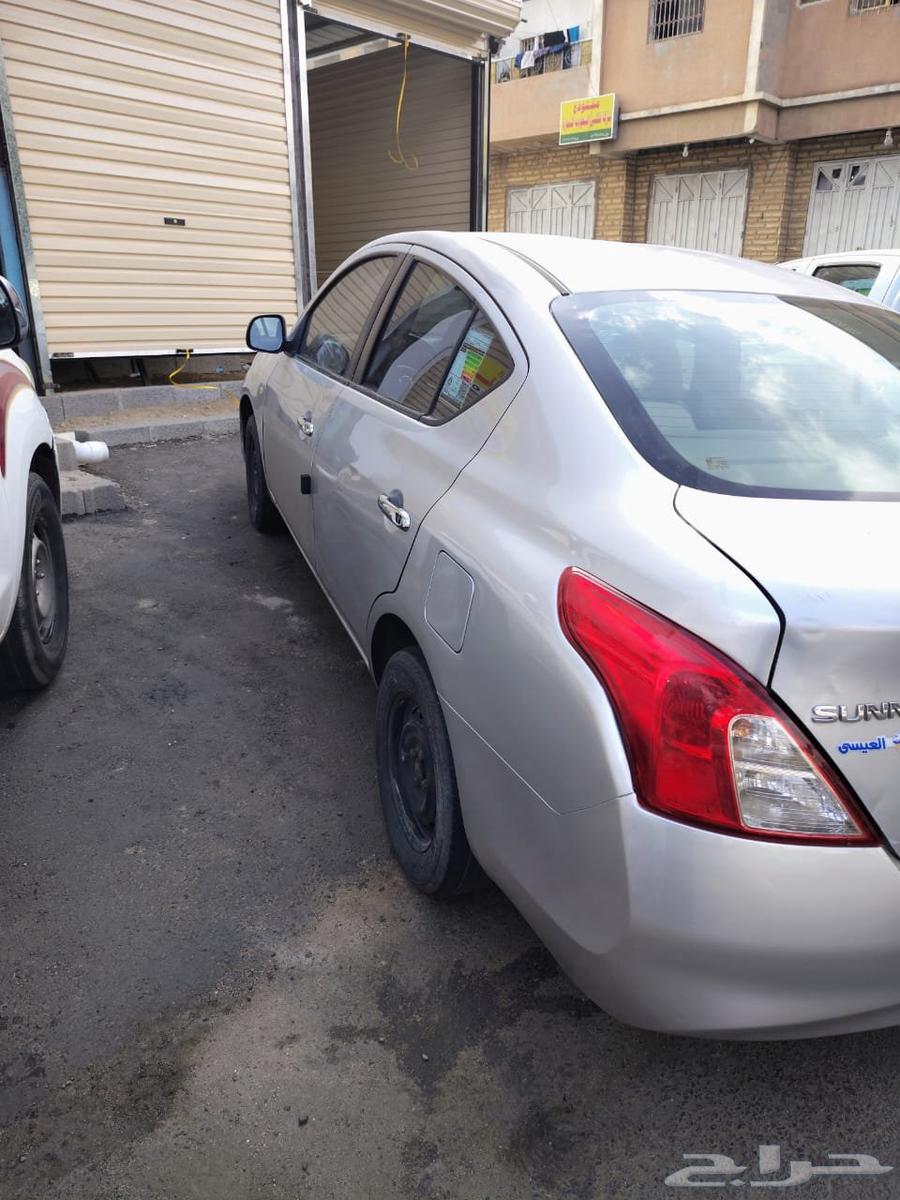 نيسان صني موديل 2014للبيع السوم 16 ماشيه 255 الف على الشرط63715259891970114