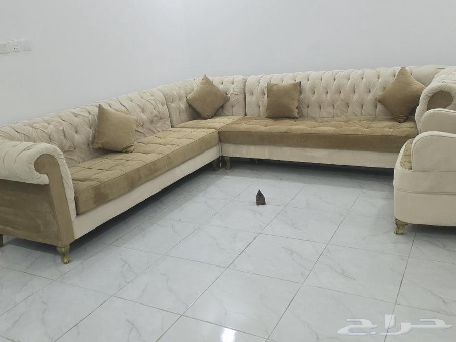 مجلس على حرف L بيع مستعجل للنقل اريد الرياض والمجلس مفصله63675512867971110