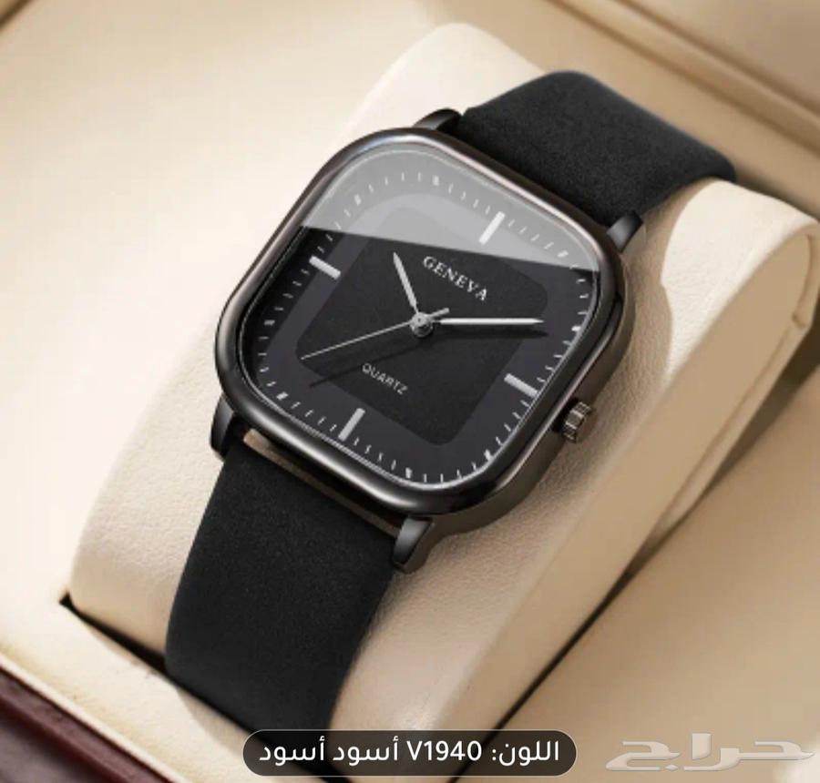 Men's Square Black Quartz Watch63673738755586110