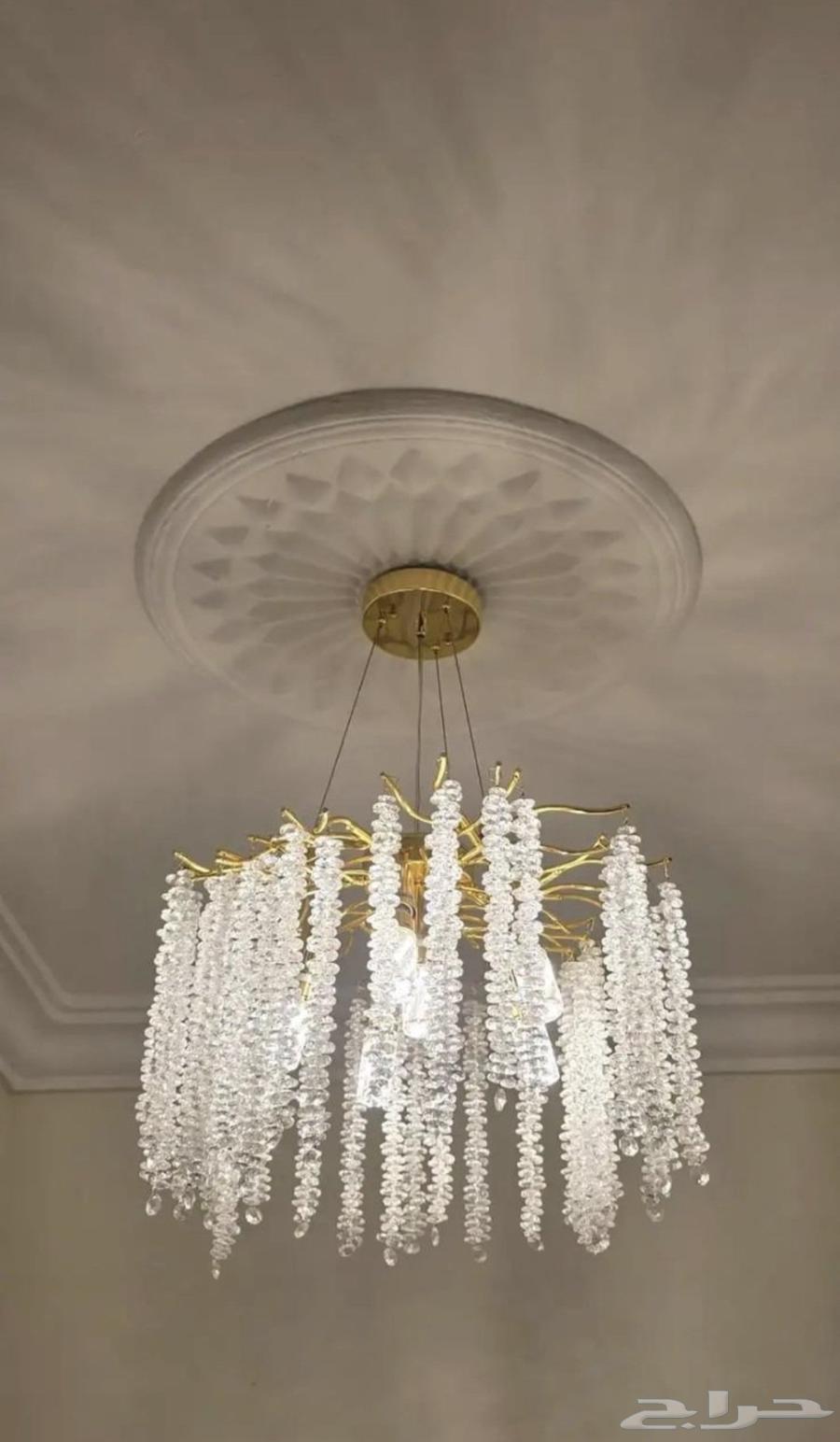 Crystal Chandeliers Quantity (6) in Three Colors63668824438531111
