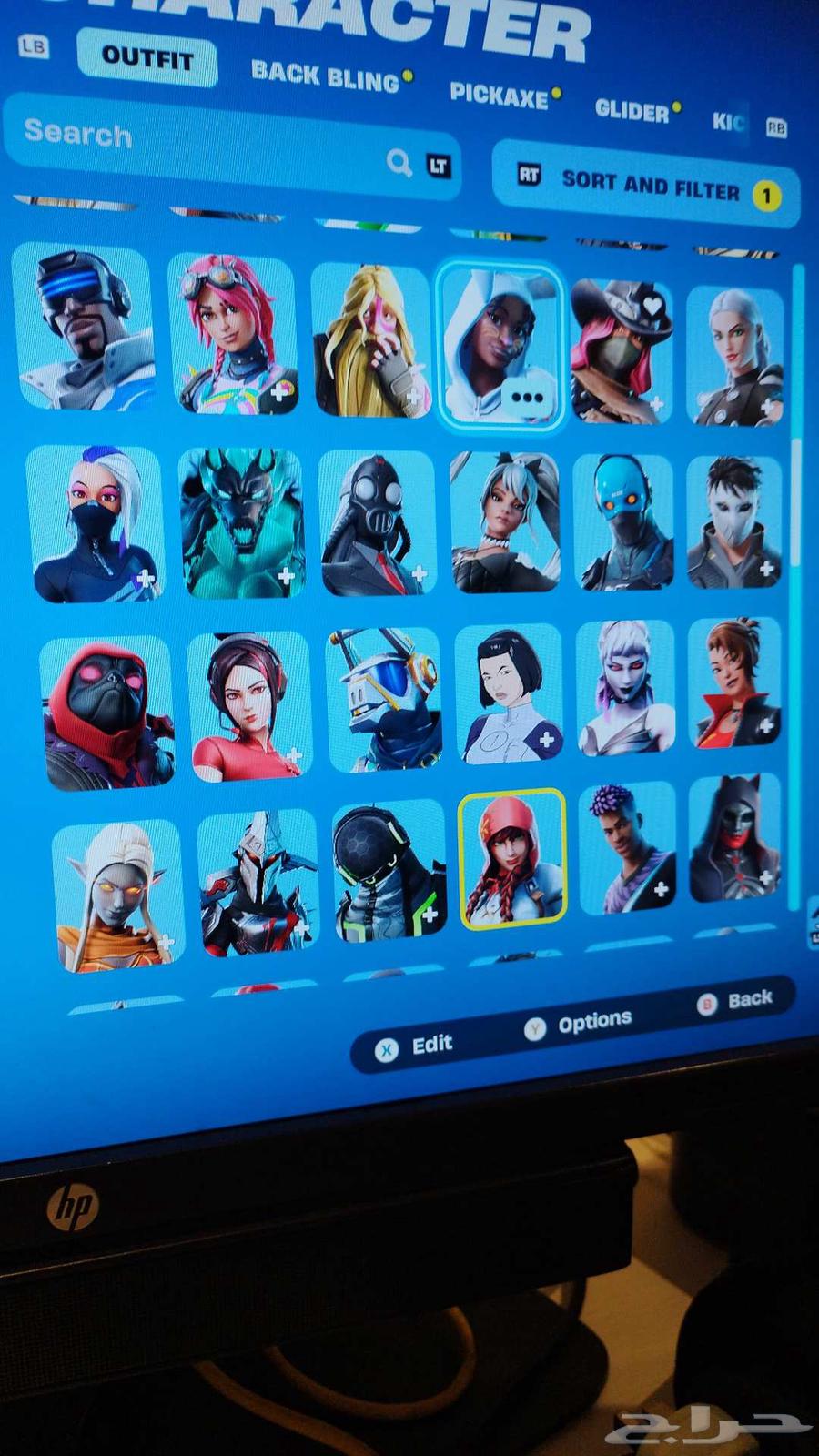 حساب فورت نايت مع طور الزومبي النادر 155 سكن فيبوكس vbucks63669916920705112