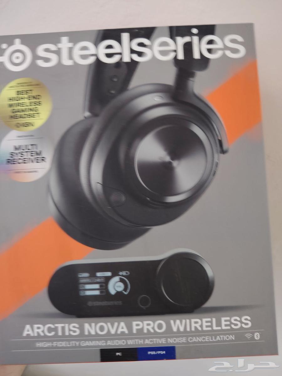 سماعات steelseries arctis nova pro wireless قيمنغ63672749546499110