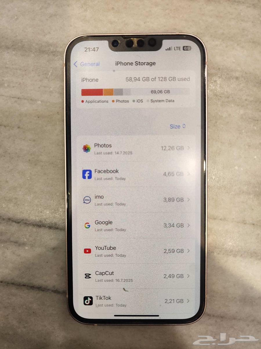 IPhone 13 pink 128gb63674722471553111