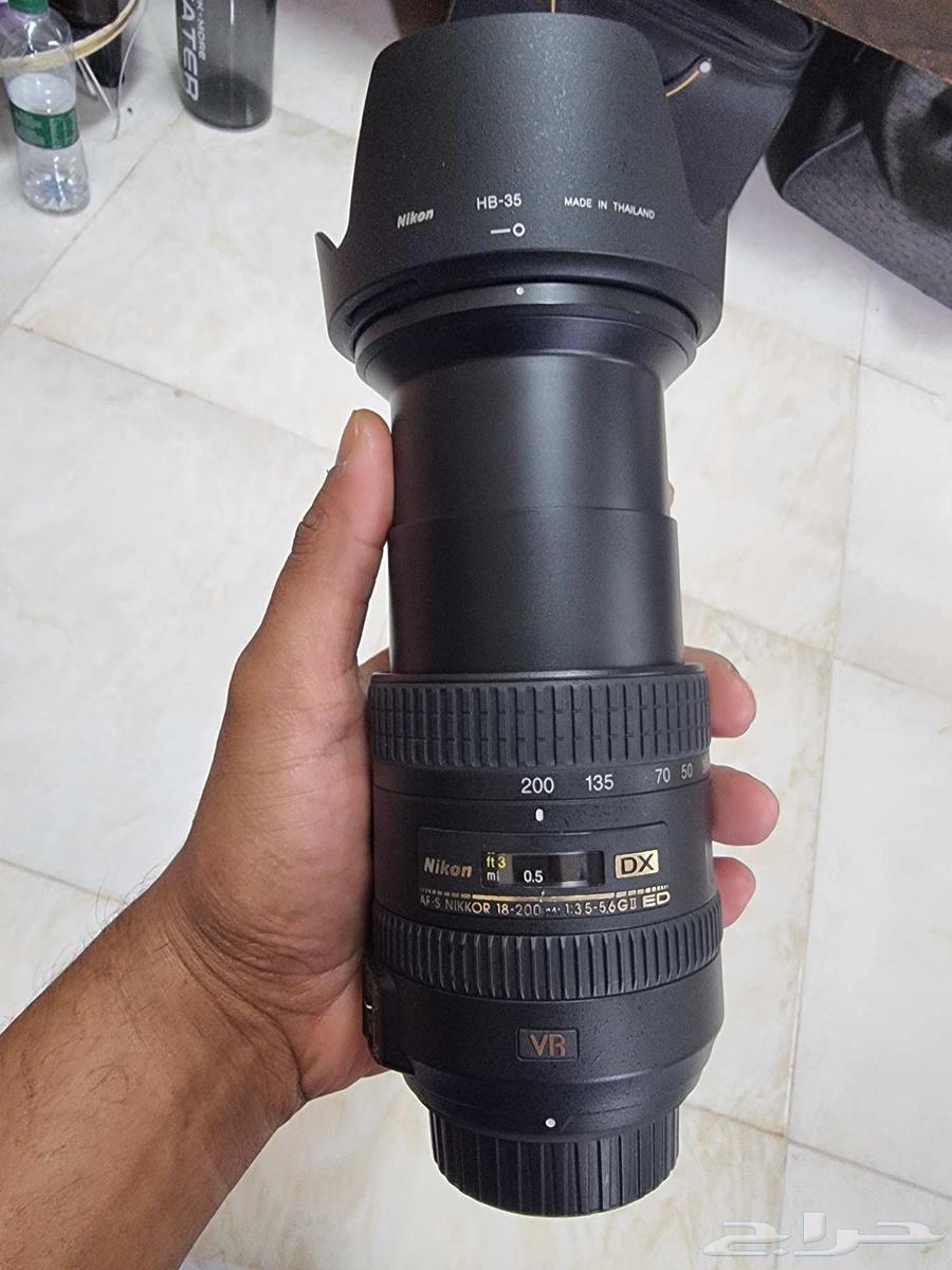عدسة نيكون 18-200 مم VR63668828269826111