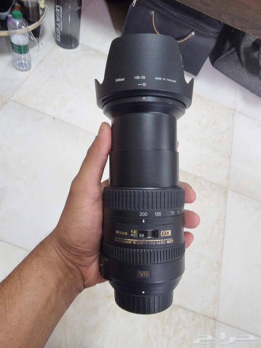عدسة نيكون 18-200 مم VR63668828269826112
