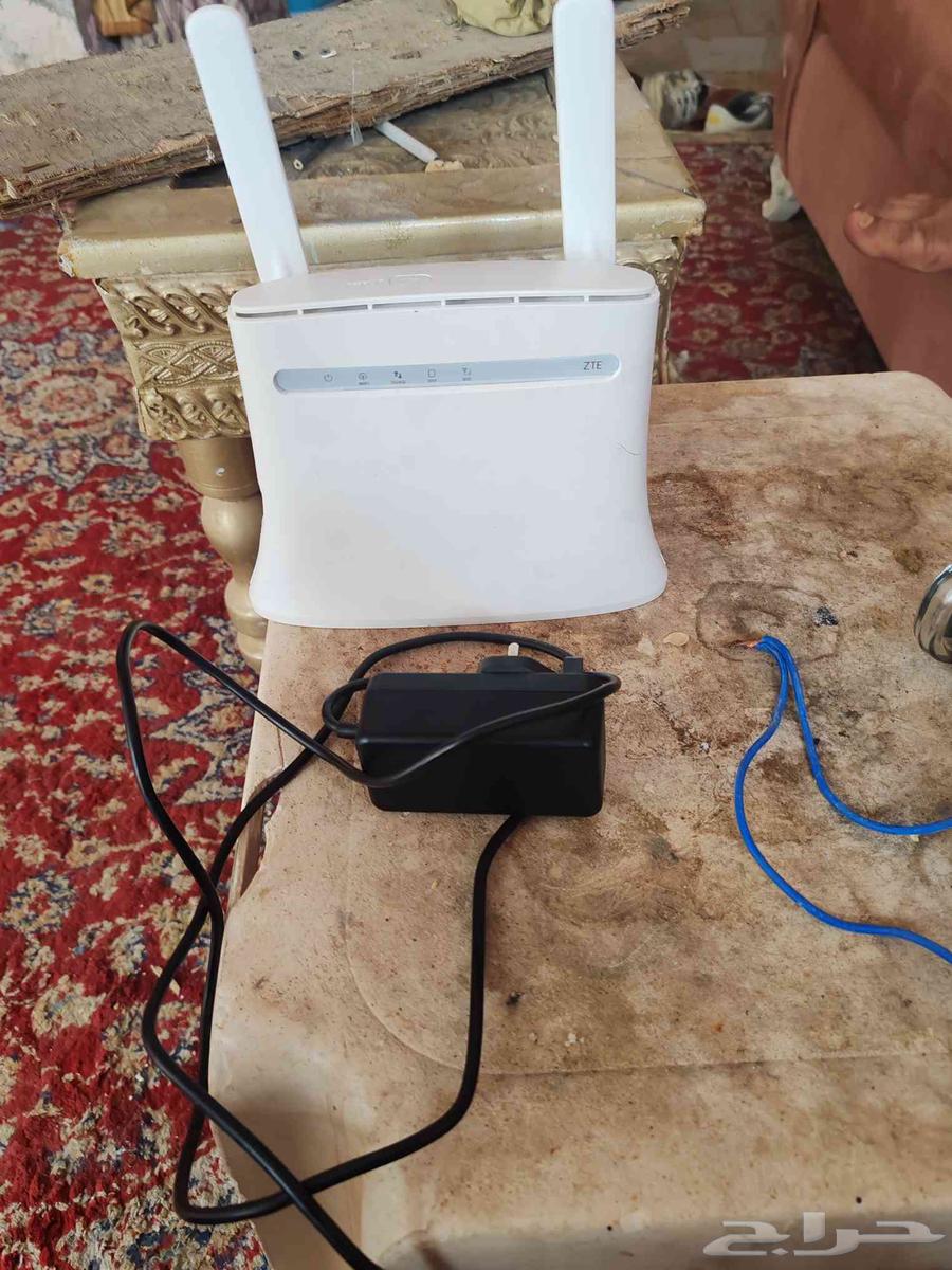 راوتر zte 4g يعمل بكفائه عاليه سبب البيع استخدام الفايبر63668923851138113