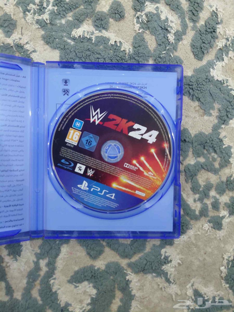 شريط wwe2k24 جديد ونظيف63671493750275111