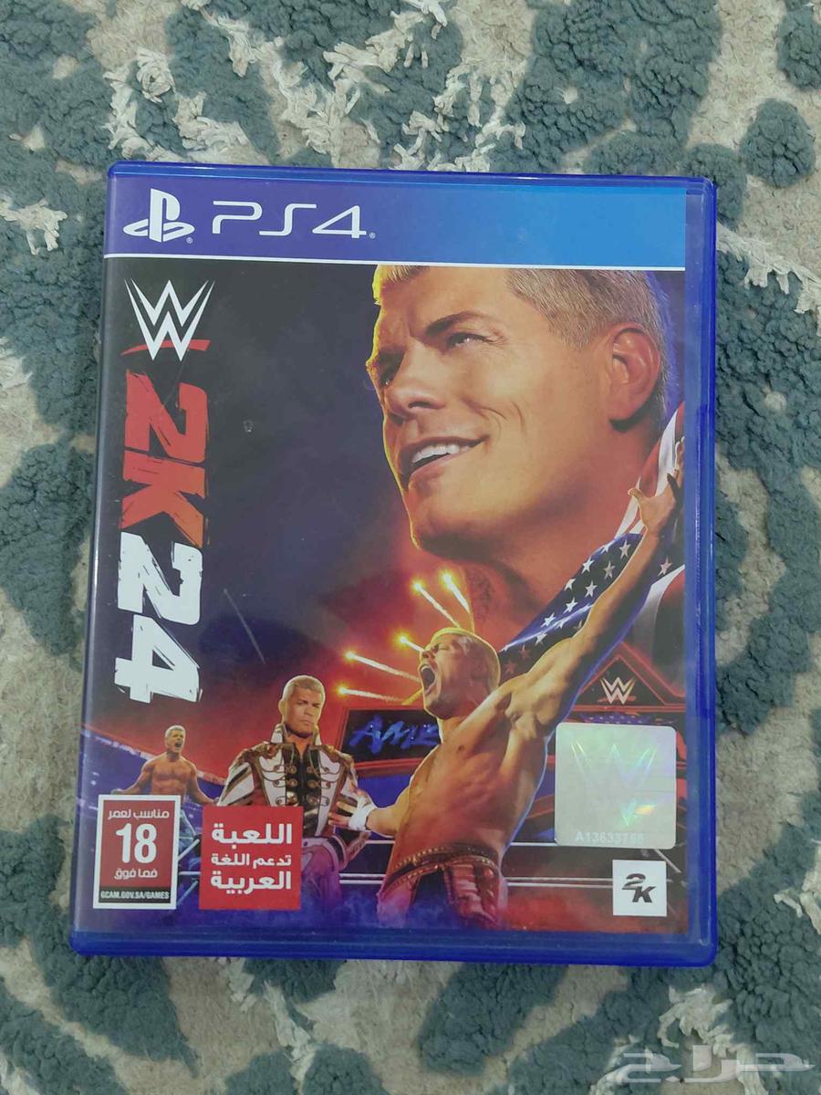 شريط wwe2k24 جديد ونظيف63671493750275110