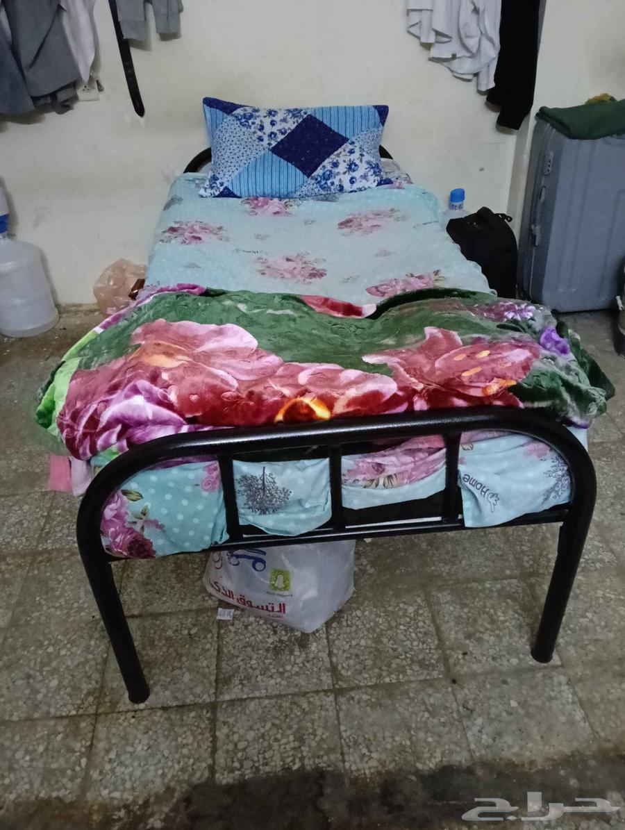 للبيع سرير حديد بالمرتبه فقط المنفوحه63674722654979110