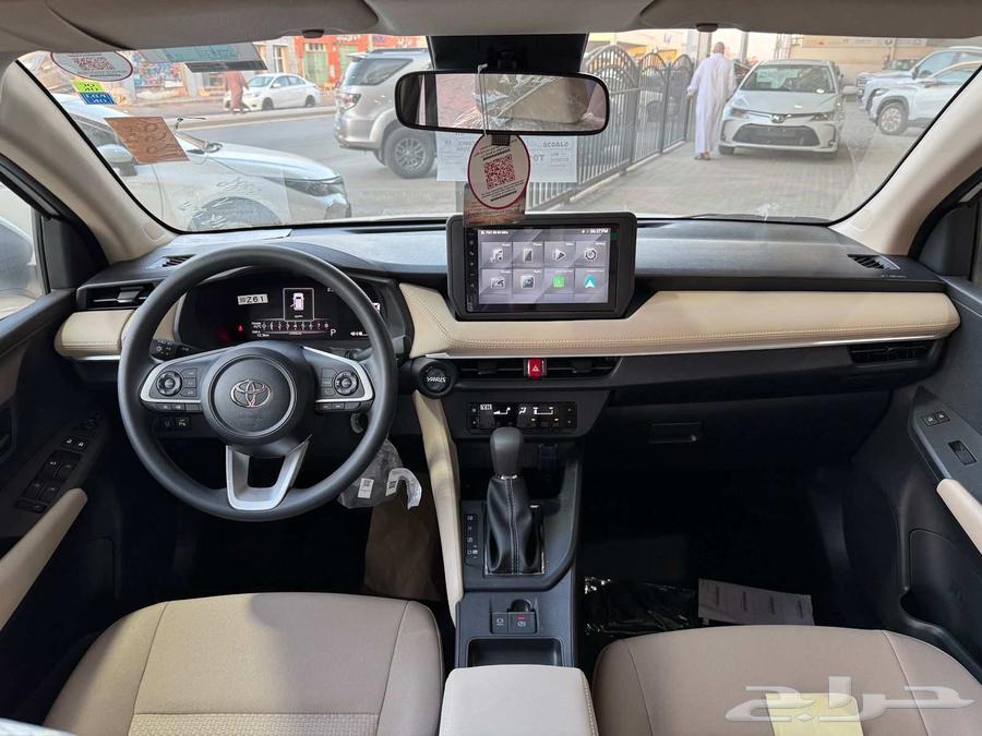 تويوتا يارس بلس ابيض سعودي بطاقه 202663722772376834114