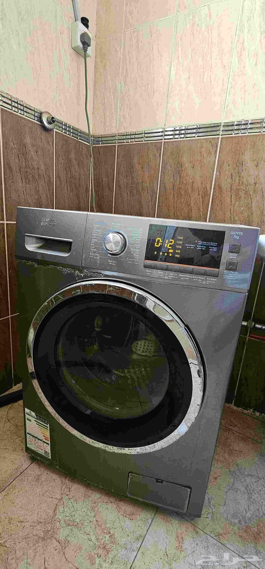 General Supreme Washing Machine 7 Kg. غسالة جنرال سوبريم63669919433987111