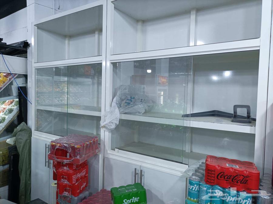 Aluminum shelf cabinet 3.7 meters long, 2.5 meters high for sale63672643716609114