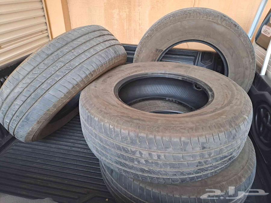 للبيع كفرات فايرستون يابانيه مخصصه للجموس63719832253058110