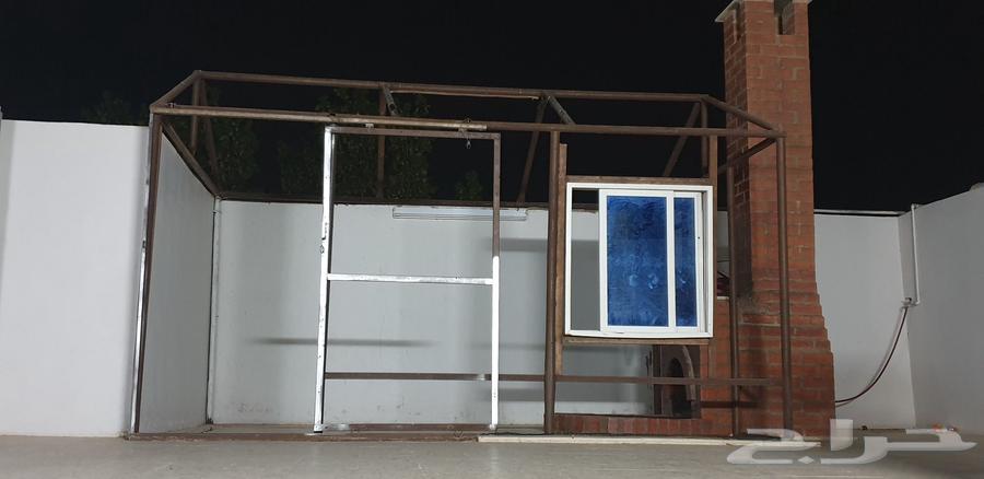 Steel structure mesh and aluminum windows63675421425666110