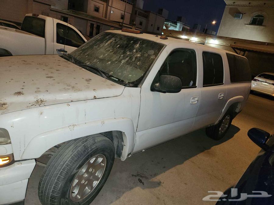 تاهو 2002 للبيع اعلي سومة استمارة منتهيه 1444 القير مخبط63718908036226111