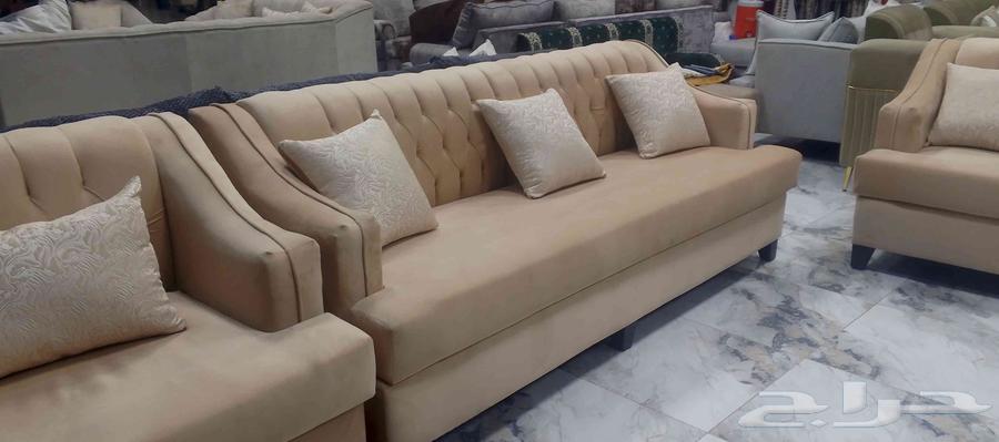 طقم كنب 11 شخص ثلاث كبير واثنين مفرد جاهز وبسعر المصنع63667806737154111