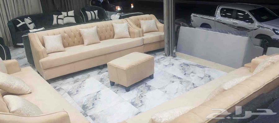 طقم كنب 11 شخص ثلاث كبير واثنين مفرد جاهز وبسعر المصنع63667806737154113