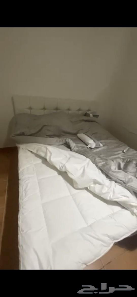 سرير نفرين بالطراحة الطبية  وكنب حرف L جديدة كلها63674722608898112