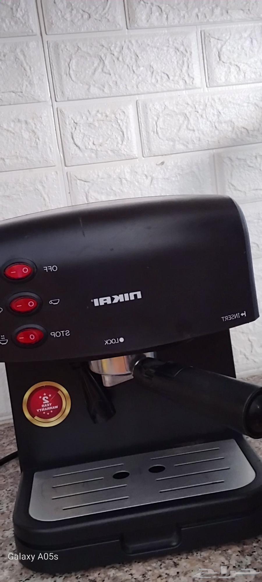 Nespresso capsule espresso machine for sale, 80 riyals, new and clean, no dust63668824345346112
