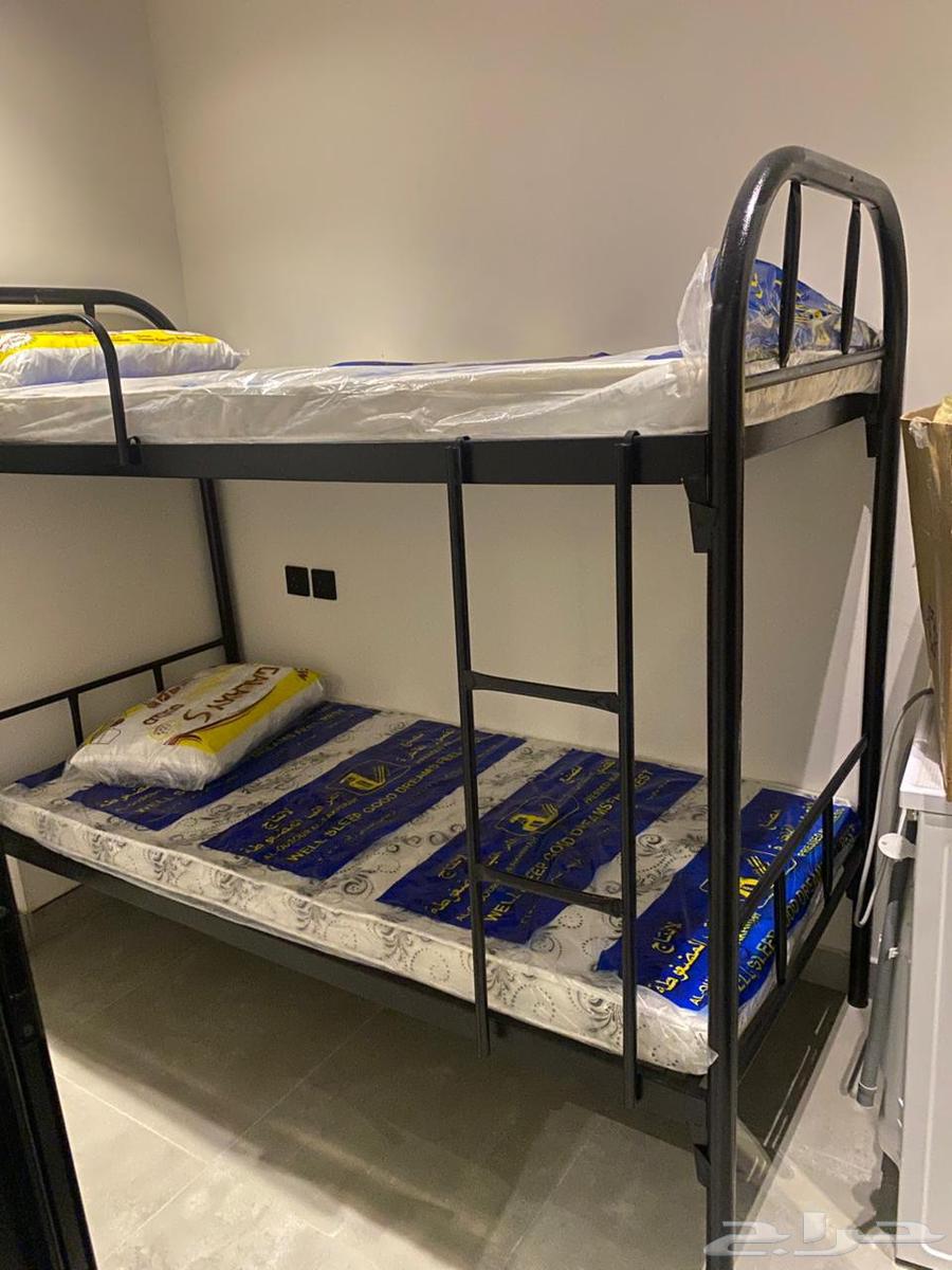 Single and Double Iron Bed with Pillow, Blanket, and Mattress New63675244815362111