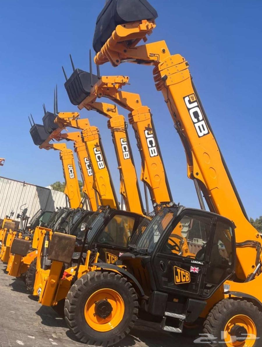 يوجد لدينا رافعات شوكيه وجي سي بي وكرينات وببكات للايجار63727912052737111