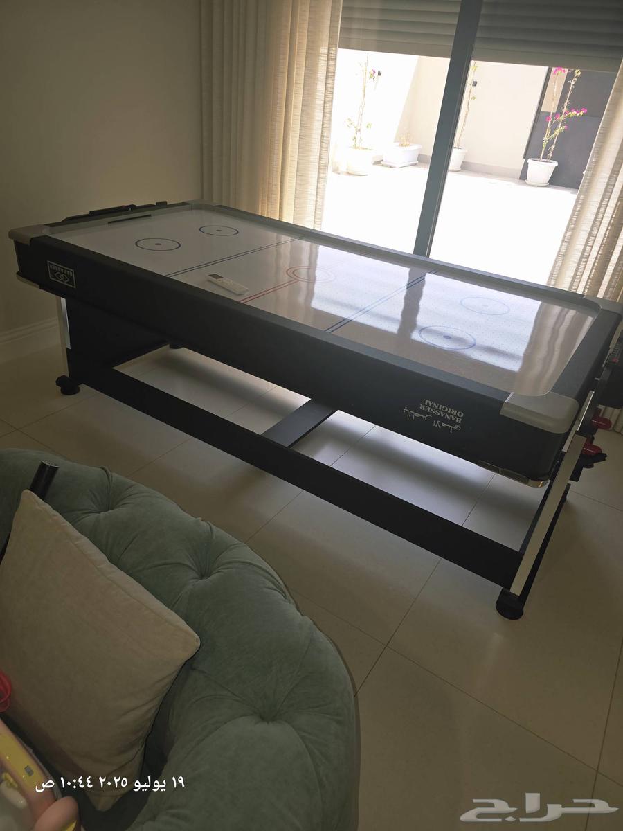 Billiard table, hockey, and 3-in-1 table tennis for sale, almost new63679337322242110