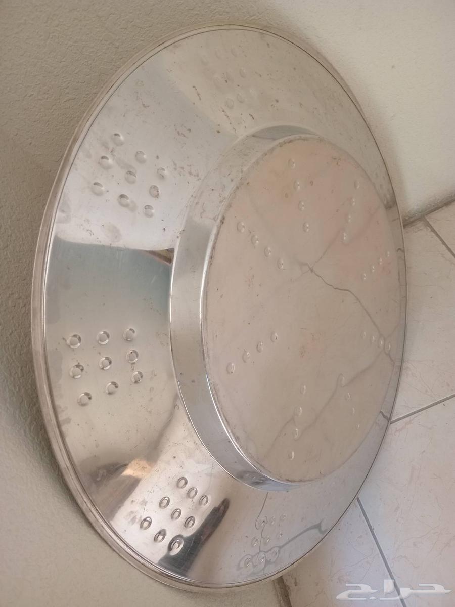 2صحون كبير واحد استيل وثاني معدن 2وصط3صغير استيل63679748066562111