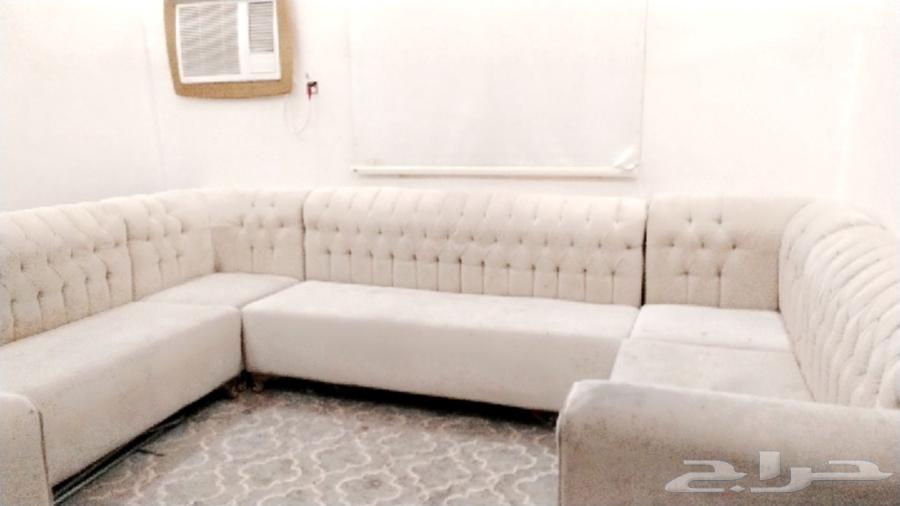 كنب 8 قطع مستعمل شبه نظيف رقم التواصل63679831807873111