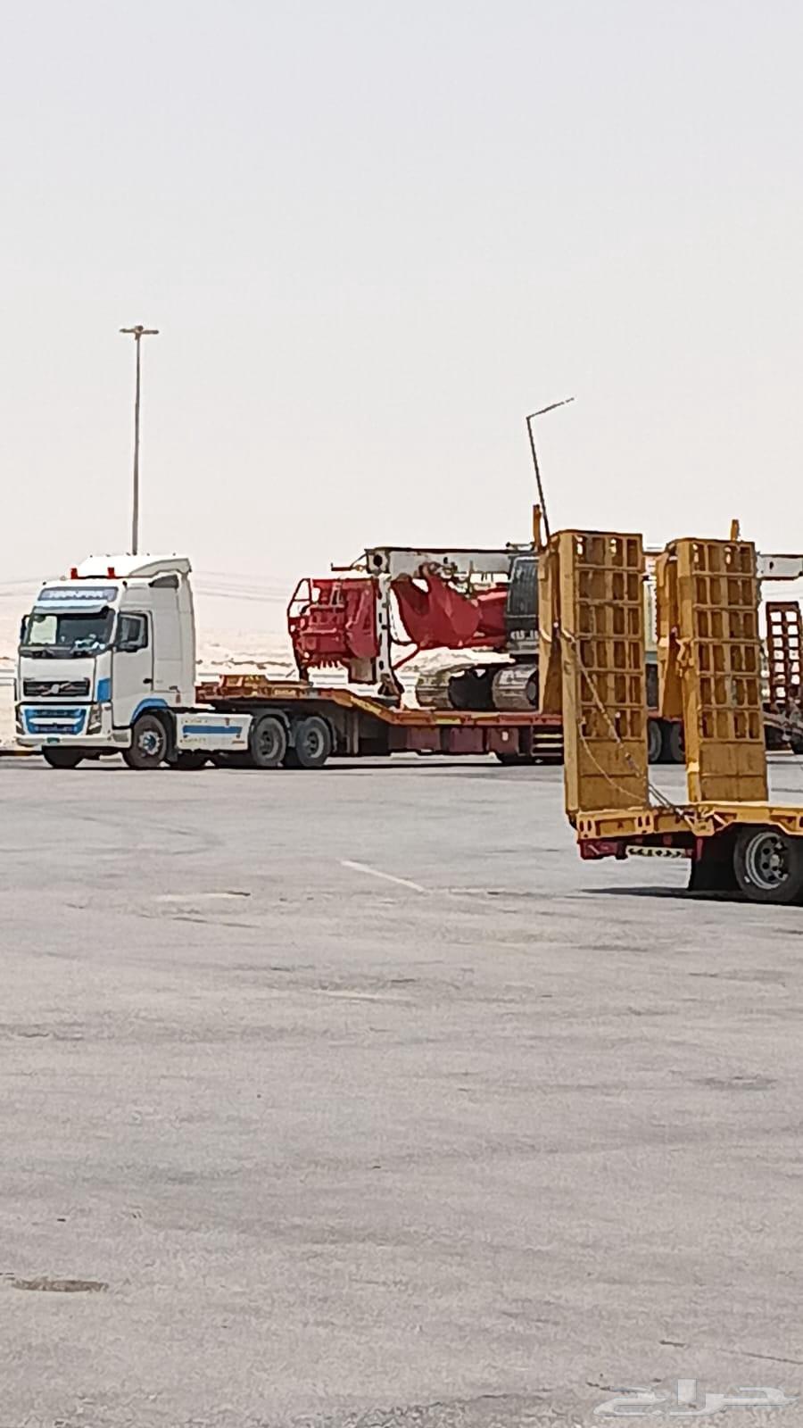 We are in Dammam and we are available to transport equipment to the UAE63005066661891111