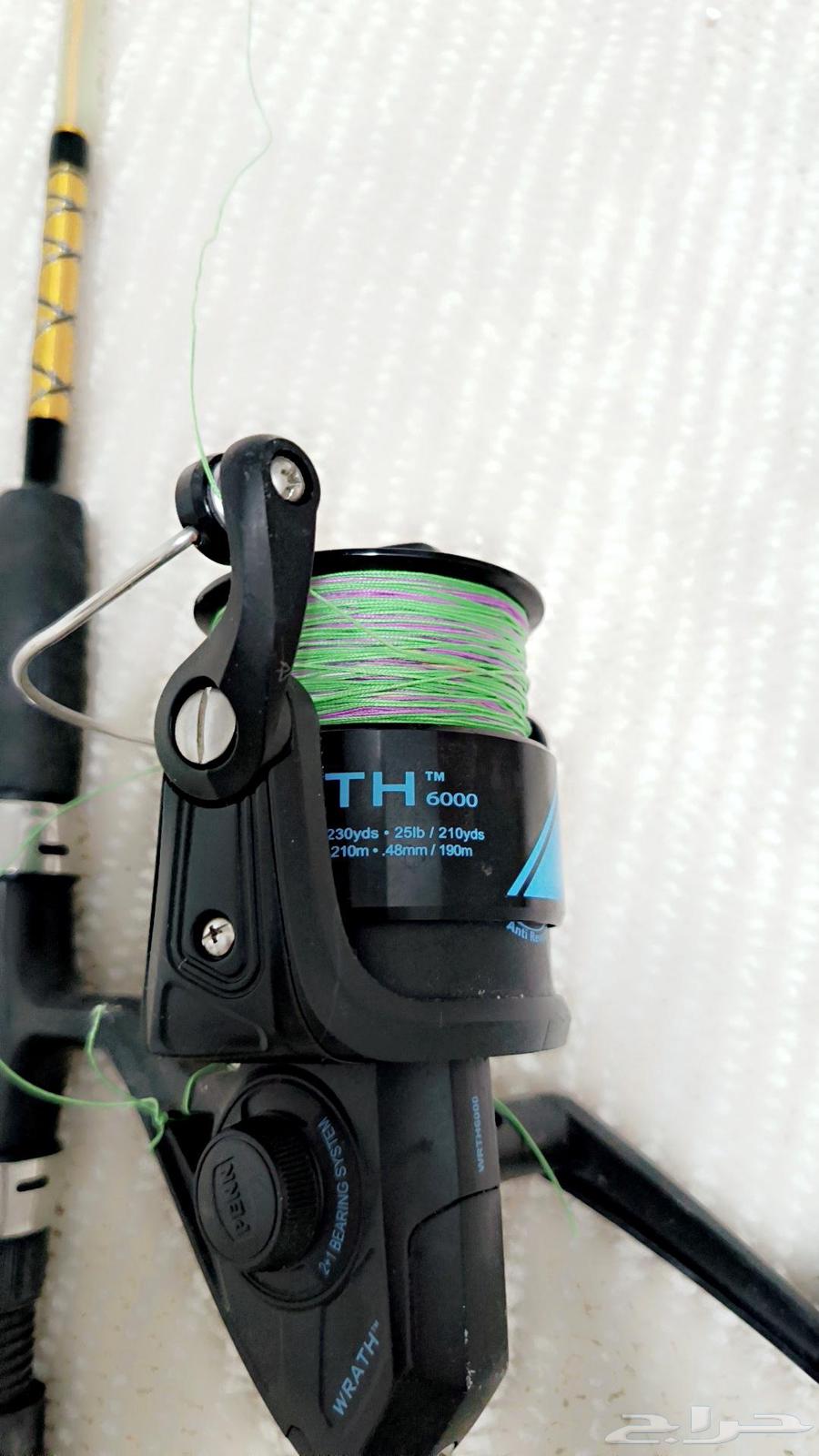 Daiwa rod from 100g to 300g with 6000 size Penn reel, clean63699429976707111