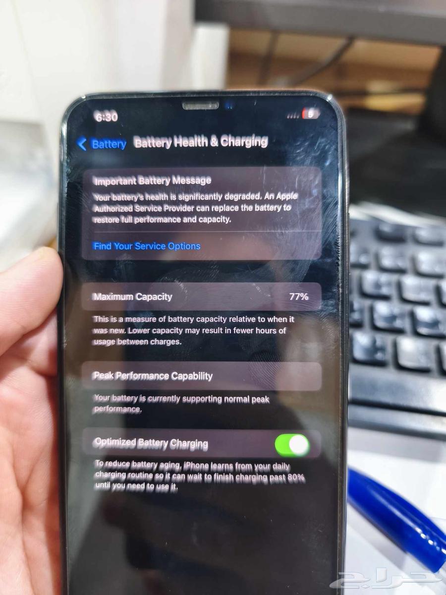 ايفون xs max 256 جيجا بلا خدوش بلا كسور لم يغير شي بطارية 7763699429625729110