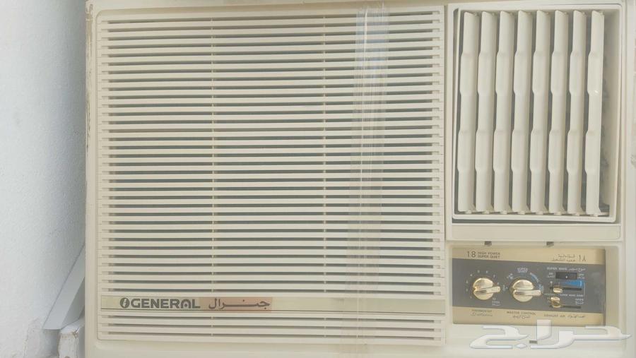 مكيف شباك 18 وحدة بارد نظيف جدا63699429884545110