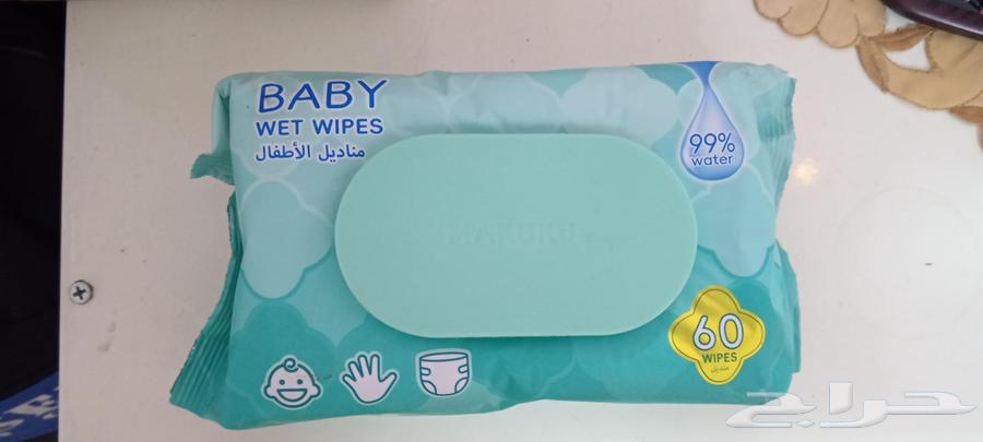 حفاضات ماكوكو الباكت 20 ريال ومناديل مبلله الباكت 10 ريال63699429360513111