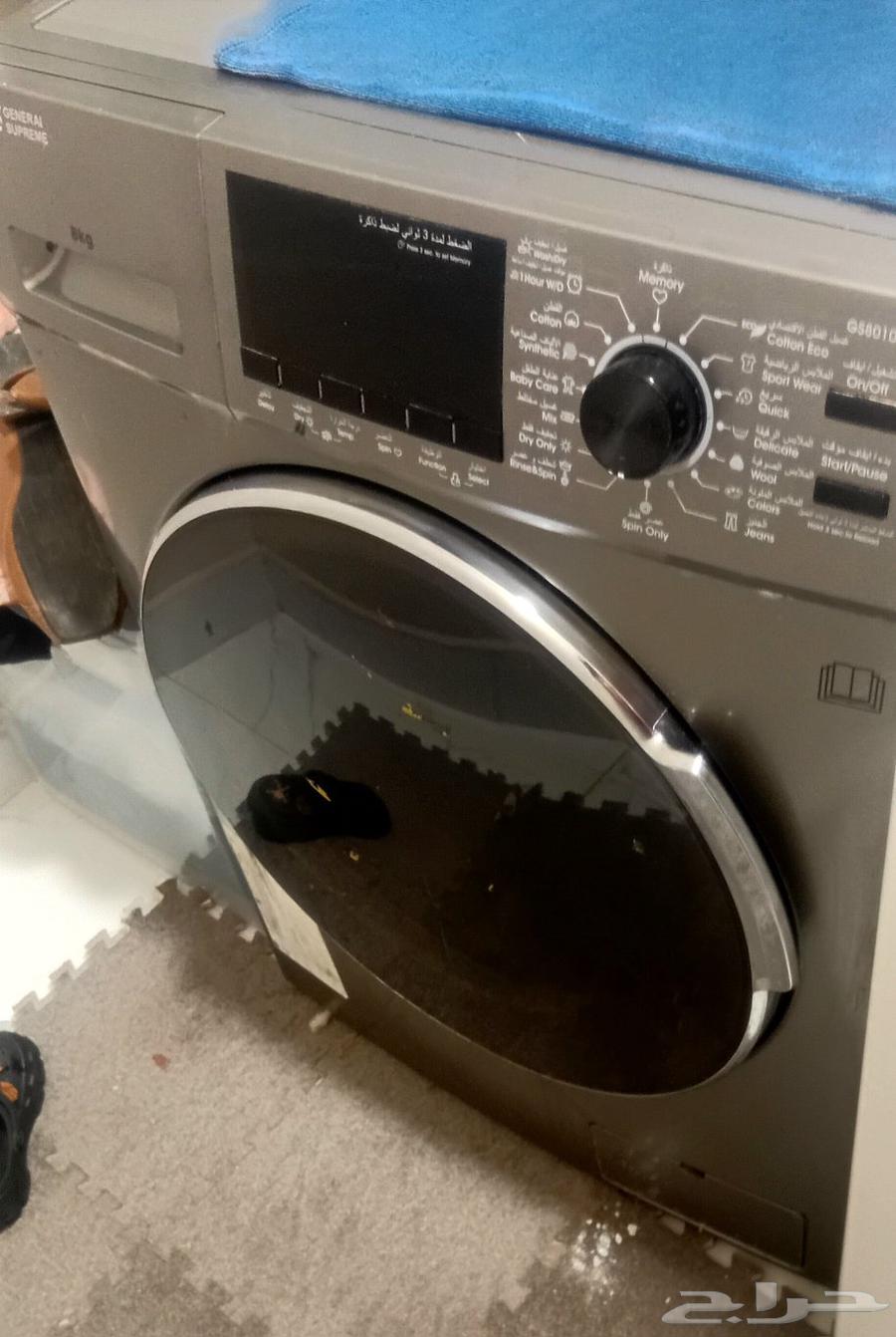غسالة اوتوماتيك 8kg جينرال سوبريم للبيع63699529293699110