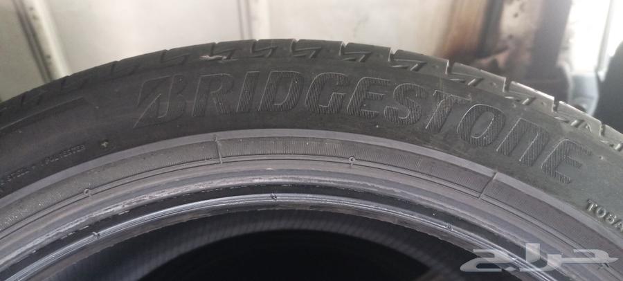 طقم كفرات برجستون مره نظيف خاليه من العيوب عاشرط تركب على كا63775969169410111