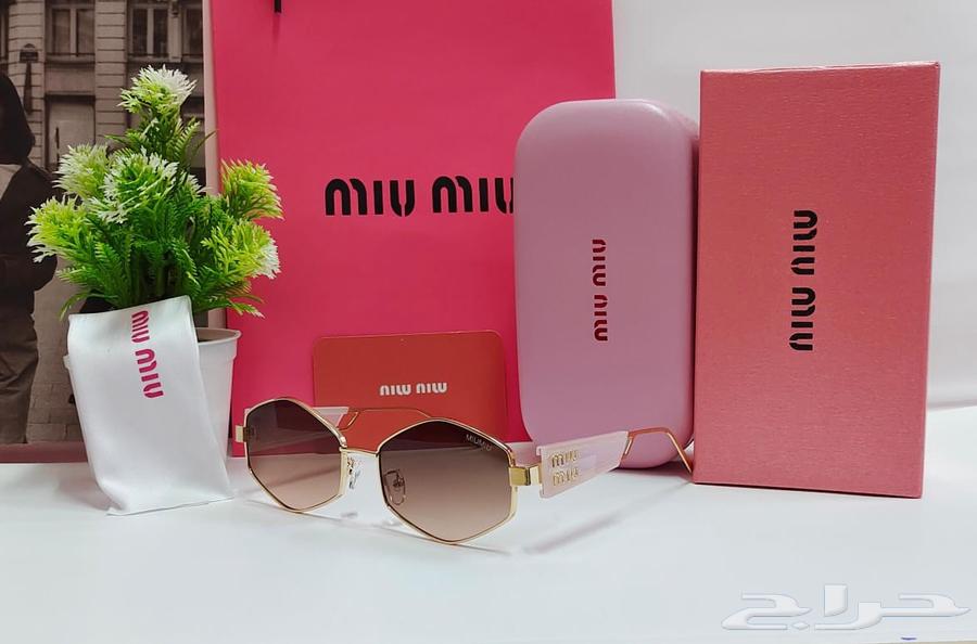 First-grade Miu Miu glasses with full accessories, price 100, delivery included63699532051842111