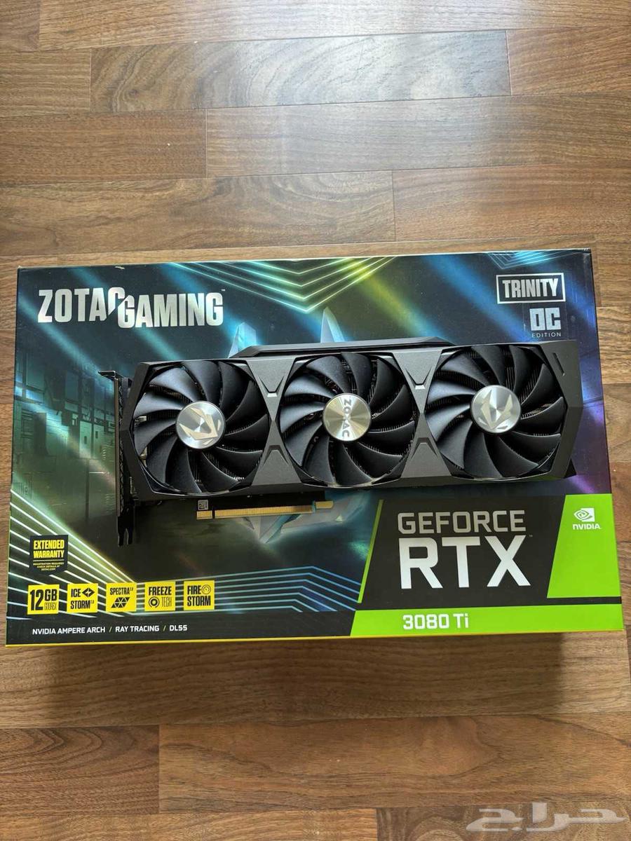 للبيع متوفر أقساط مستعجل كرت شاشة rtx 3080 ti zotac63702511138689110