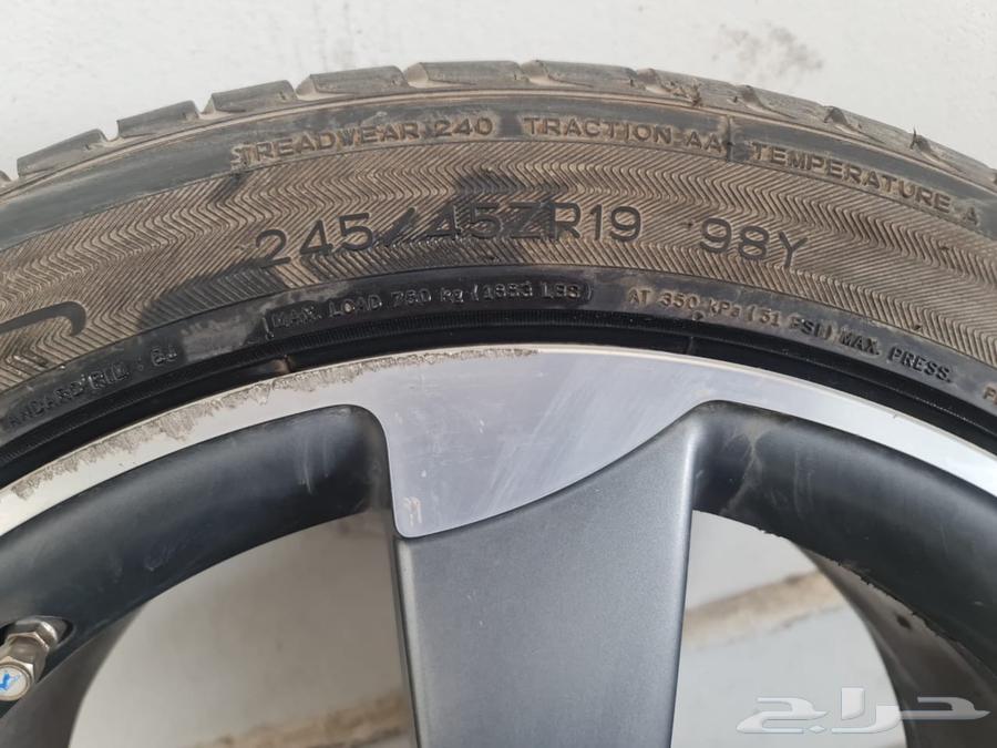4 Audi rims with tires, rims and tires added63618041801603111