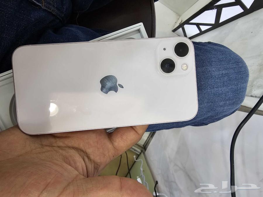 ايفون 13 عادي وردي نظيف من الخدوش بطاريه 78 مساحه 25663703593012099111