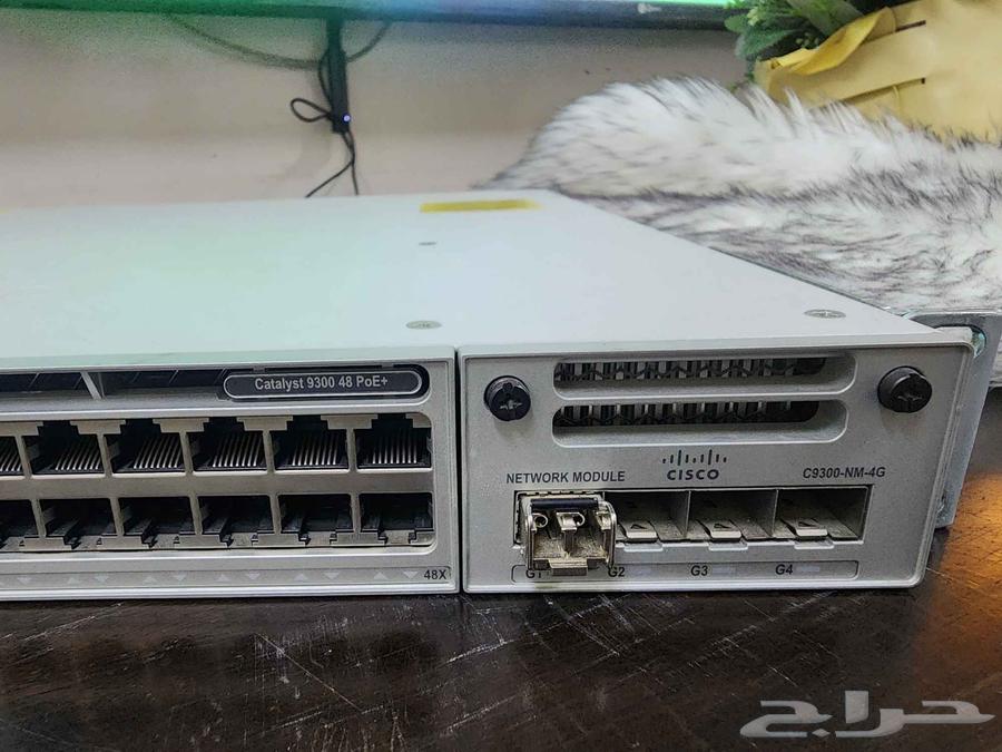 للبيع سويتش Cisco احترافي Catalyst 9300 48P PoE63703767382145111